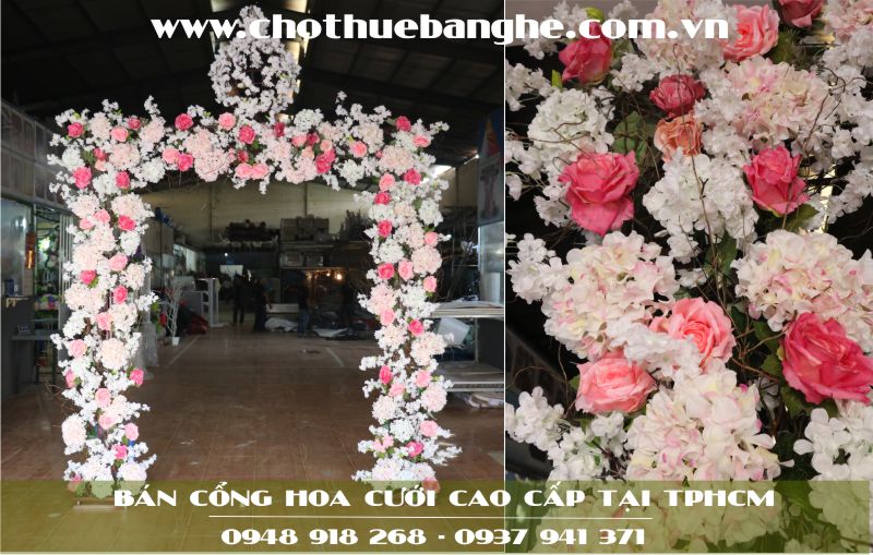 Bán cổng hoa cưới cao cấp tại TPHCM