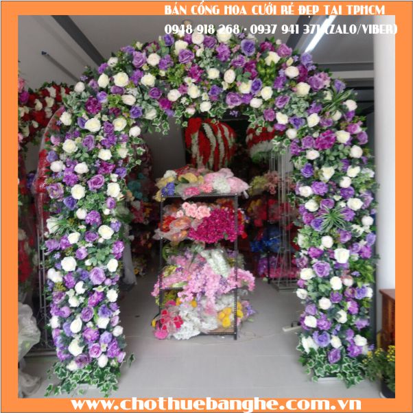 Bán cổng hoa cưới đẹp giá rẻ tại TPHCM