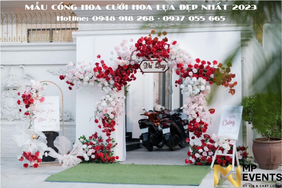 Cho chỗ bán cổng hoa cưới đẹp tại tphcm