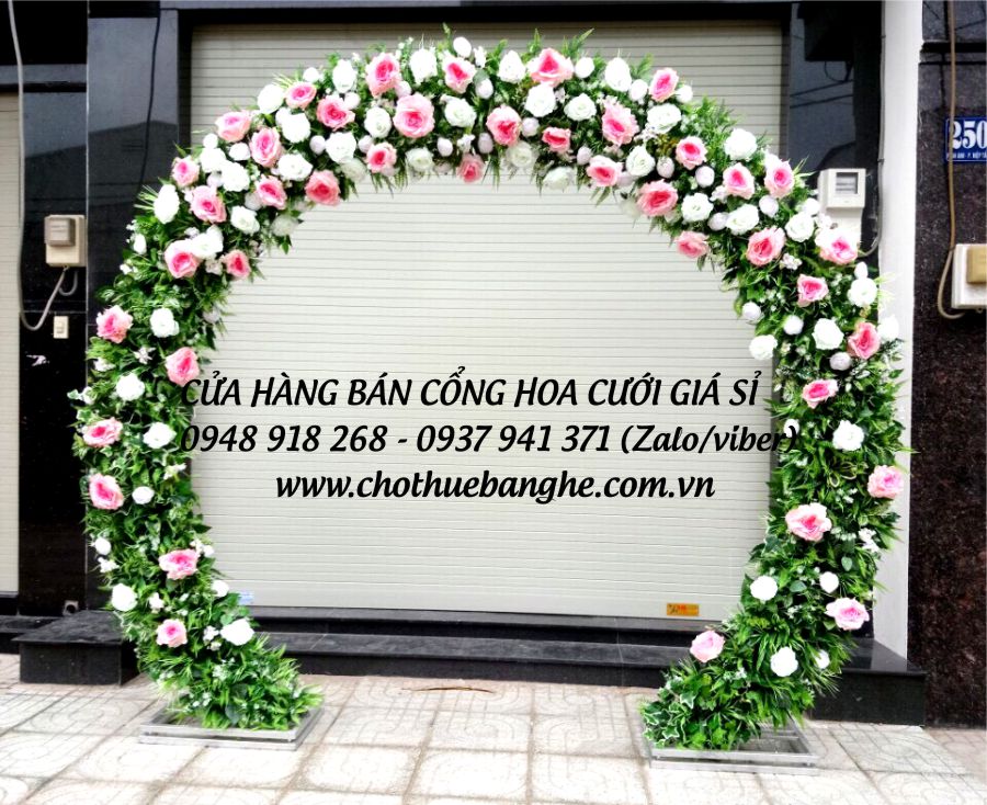 Bán cổng hoa cưới giá rẻ tại nhà TPHCM