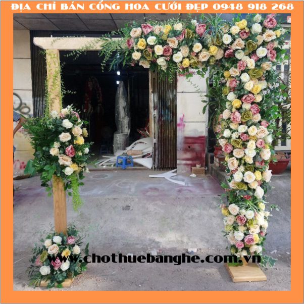 Địa chỉ bán cổng hoa cưới đẹp tại TPHCM