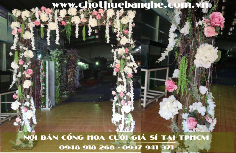 Nơi bán cổng hoa cưới giá sỉ tại TPHCM