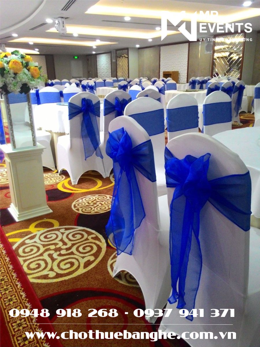 Cho thuê bàn ghế đám cưới tại khách sạn tphcm