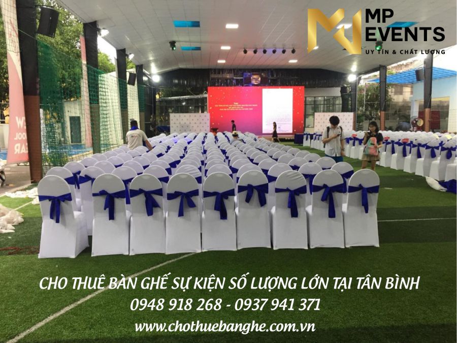 Cho thuê bàn ghế sự kiện số lượng lớn tại quận Tân Bình