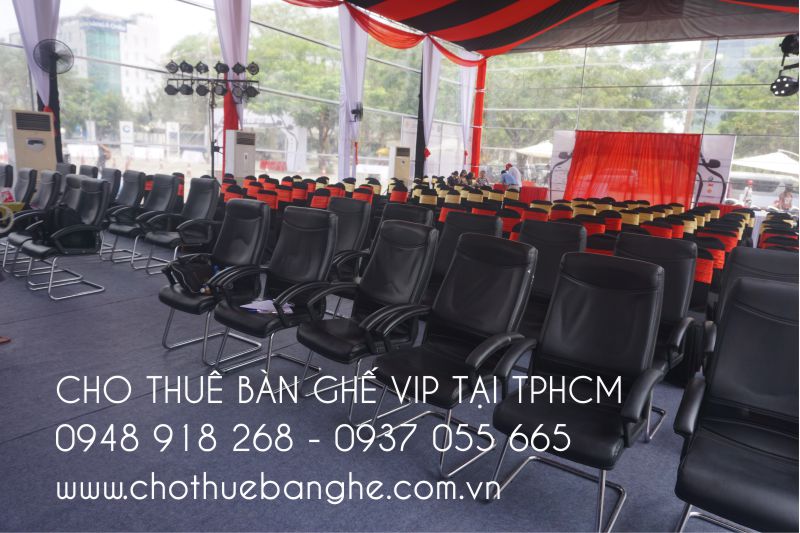 Cho thuê ghế VIP da chân quỳ tại TPHCM