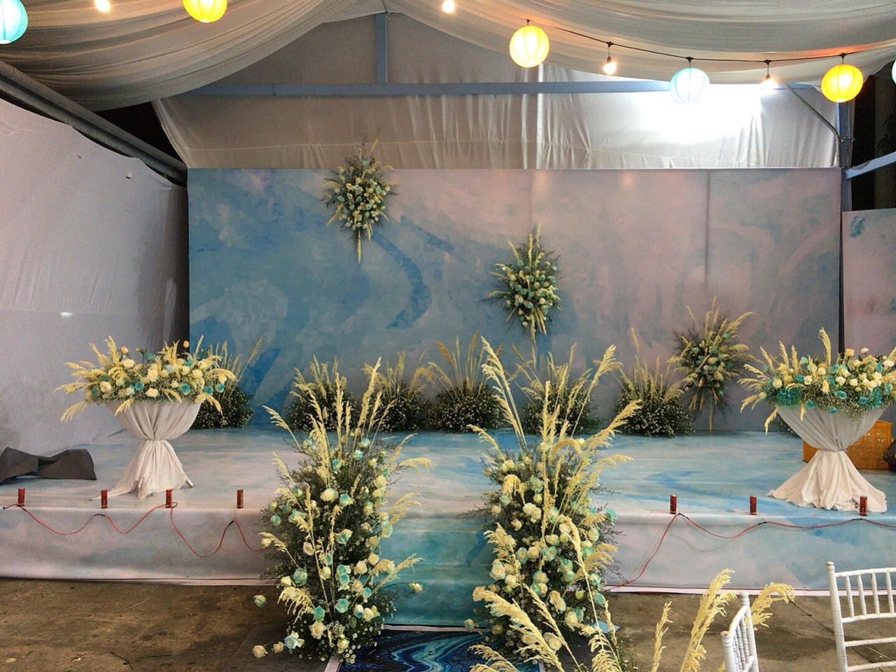 Trang trí sân khấu đám cưới tại nhà trọn gói tại TPHCM