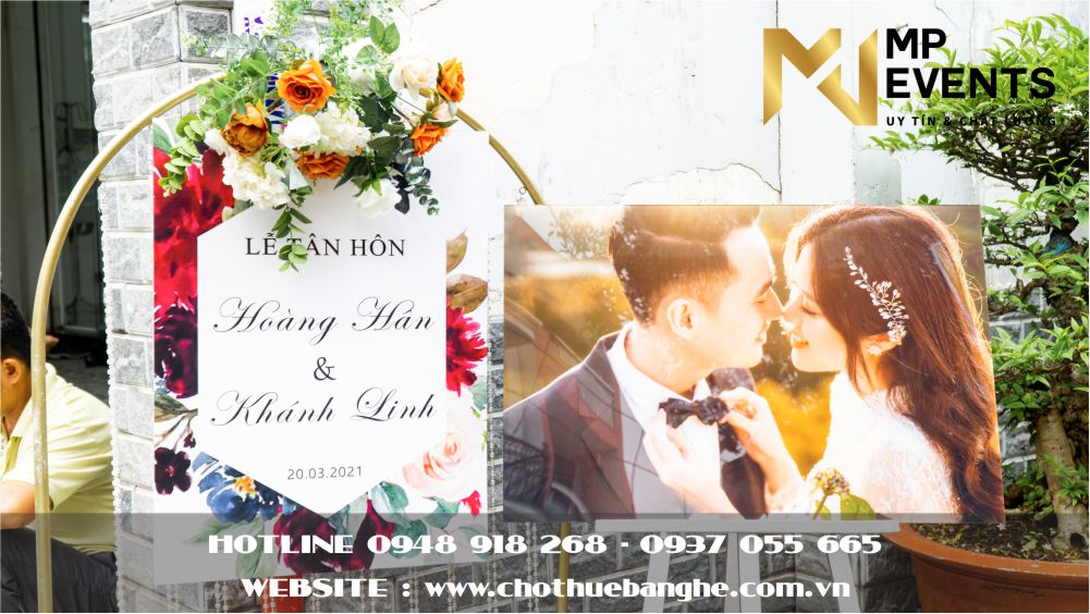Dịch vụ trang trí rạp cưới trọn gói - giá rẻ - chuyên nghiệp tại Tân Phú