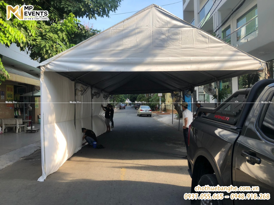 Cho thuê khung rạp tổ chức khai trương văn phòng mới tại Bình Tân