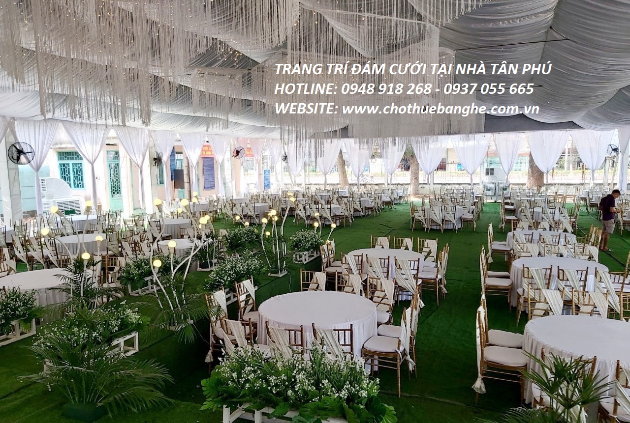 Hình ảnh rạp cưới cao cấp nhất năm 2021 tại TPHCM
