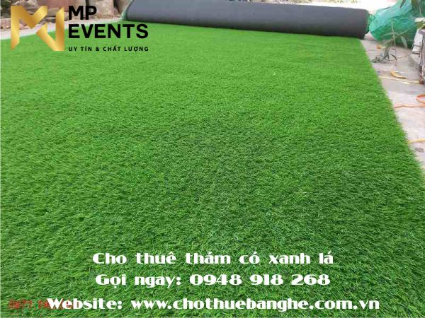Cho thuê thảm cỏ lót sàn giá rẻ tại TPHCM