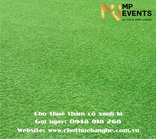Cho thuê thảm cỏ xanh lá giá rẻ tại TPHCM