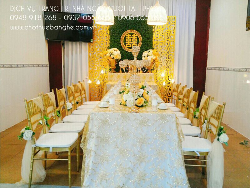  Dịch vụ trang trí nhà ngày cưới đẹp tại TPHCM