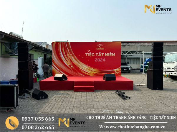 Cho thuê dàn âm thanh tiệc tất niên công ty tại TPHCM giá rẻ