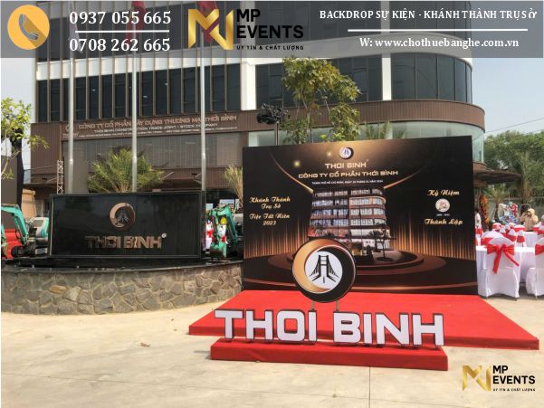 Dịch vụ cho thuê backdrop sự kiện giá rẻ tại tphcm