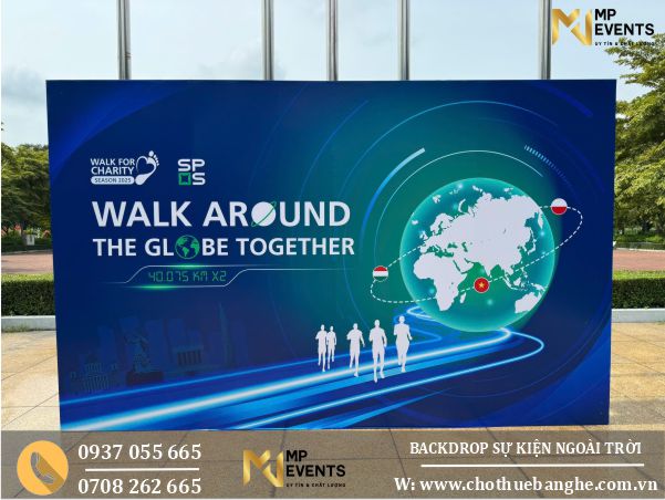Cho thuê backdrop sự kiện giá rẻ tại Quận 12
