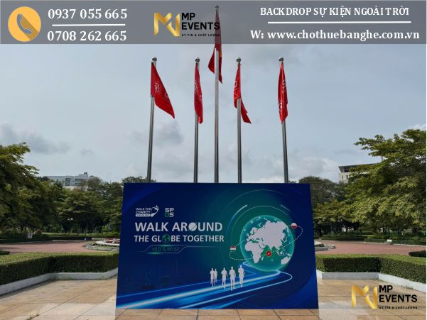 Cung cấp backdrop sự kiện giá rẻ tại Quận 12