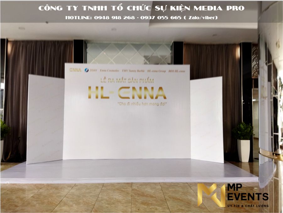 Cho thuê backdrop sự kiện giá rẻ tại Tân Bình
