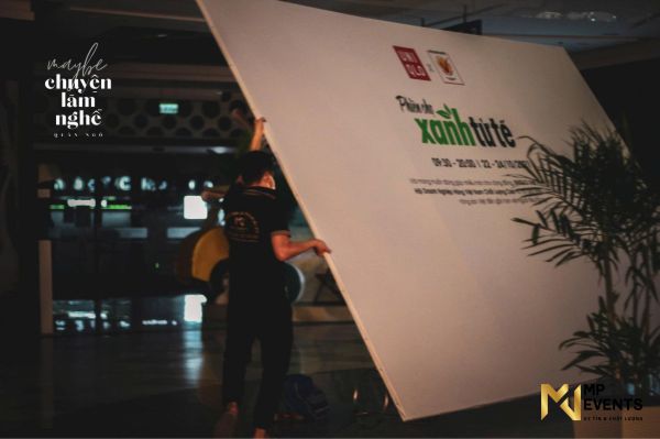 Đội ngũ thi công backdrop sự kiện đẹp nhất TPHCM