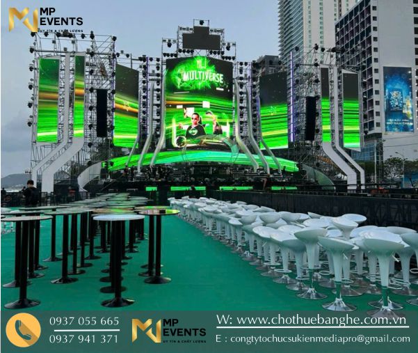 MP EVENTS dịch vụ cho thuê bàn ghế bar sự kiện chuyên nghiệp tại TPHCM