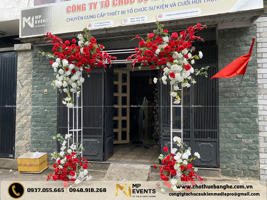 Đơn vị thanh lý cổng hoa uy tín tại Quận 12