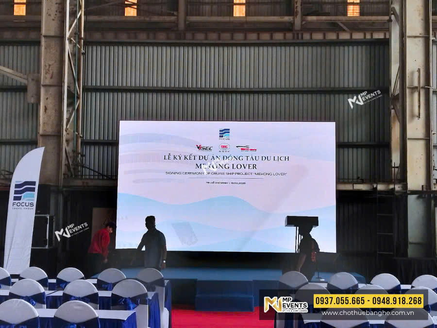Màn hình led cho buổi lễ ký kết quan trọng