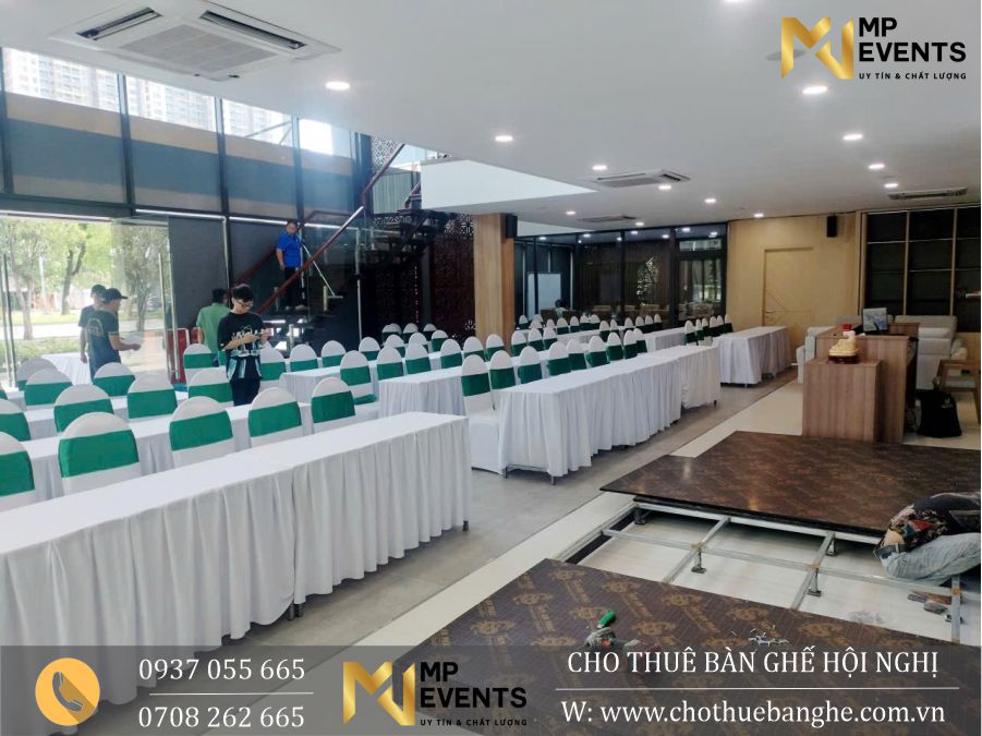 Cho thuê bàn ghế hội nghị tại Bình Tân 