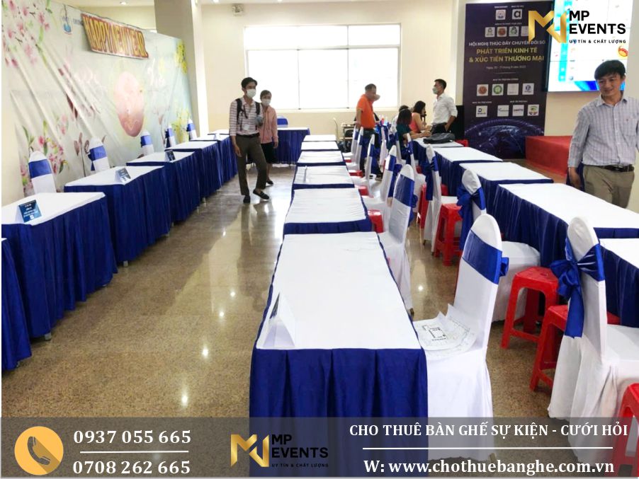 Cho thuê bàn ghế cho buổi họp quan trọng tại Long An