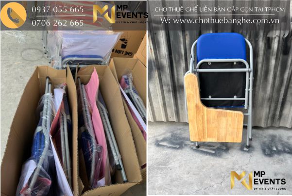 Dịch vụ cho thuê bàn ghế gấp gọn, bàn ghế xếp gọn giá rẻ tại TPHCM