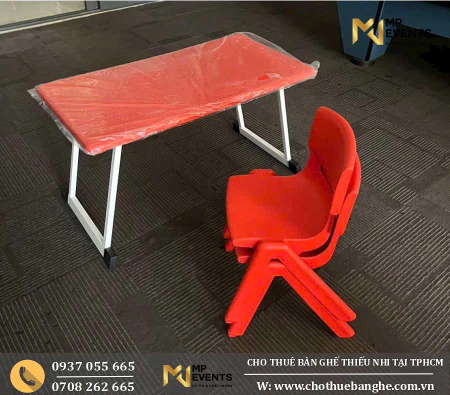 Cho thuê bàn ghế tổ chức các sự kiện cho thiếu nhi