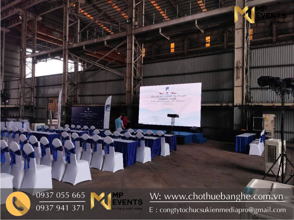 Cho thuê ghế nệm lưng dựa tổ chức sự kiện