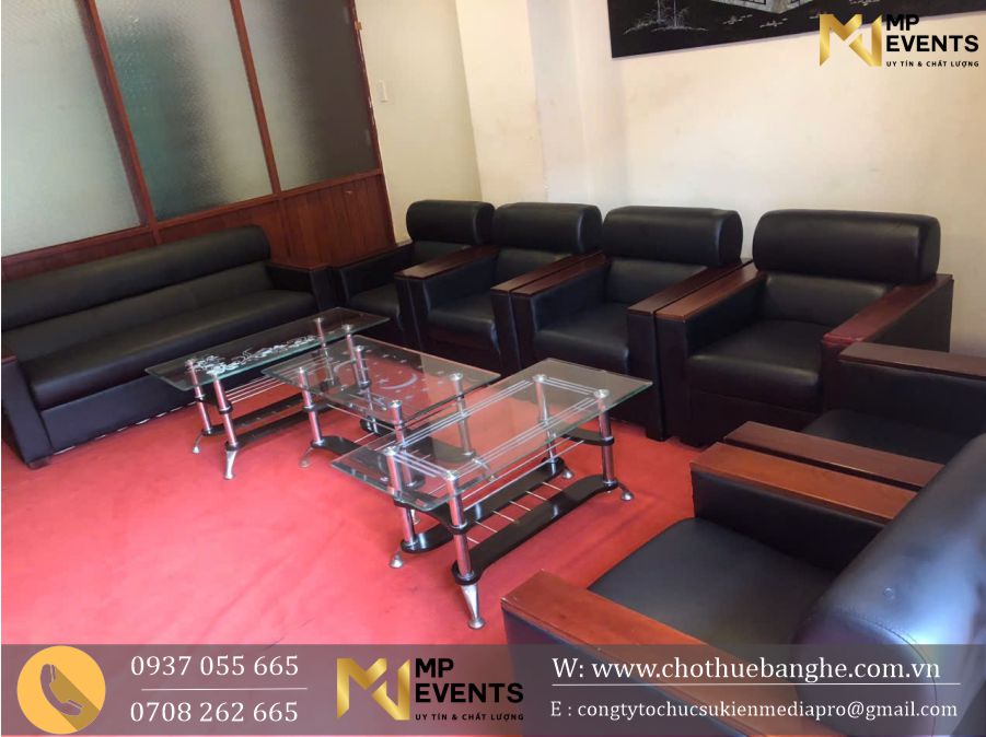 Địa chỉ cho thuê bộ bàn ghế sofa cao cấp tại TPHCM