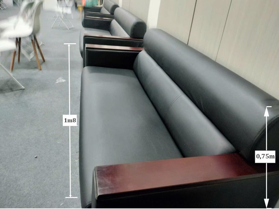 Kích thước ghế sofa băng dài 
