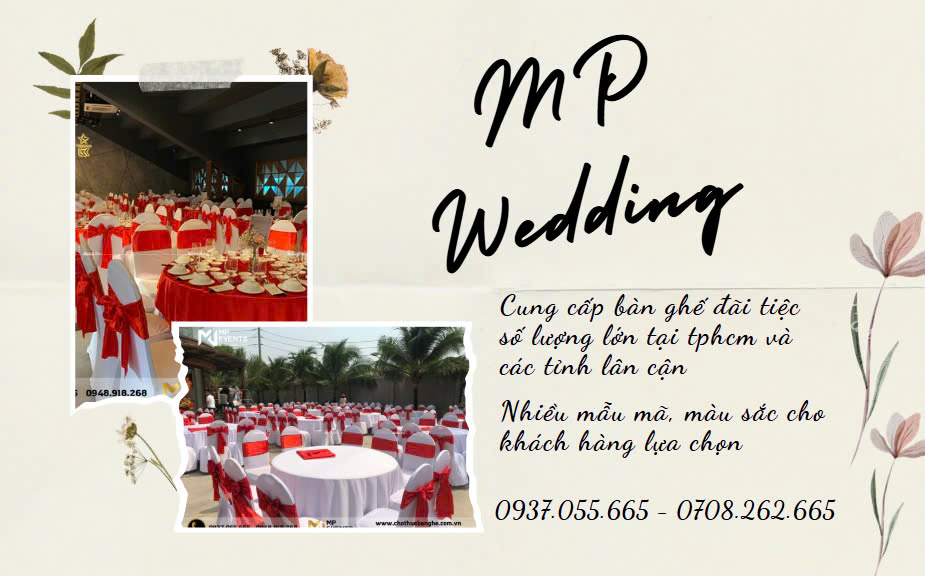 MP EVENTS - Đơn vị cung cấp bàn ghế số lượng lớn