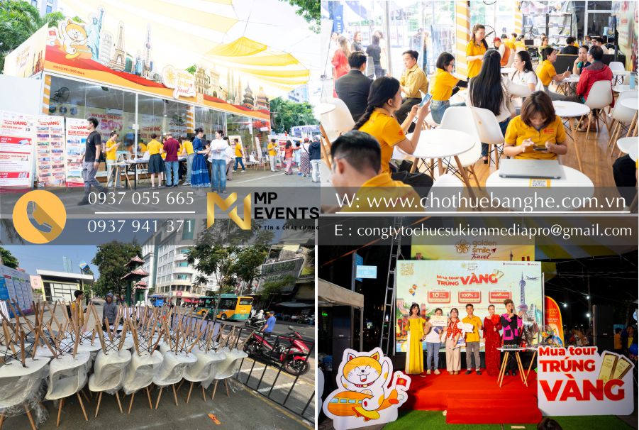 Mp events cung cấp trọn gói thiết bị tổ chức sự kiện tại TPHCM