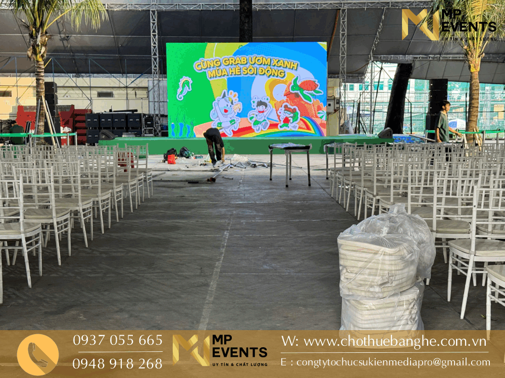 Cho thuê ghế tiffany số lượng lớn cho sự kiện ở Bến Lức - Long An