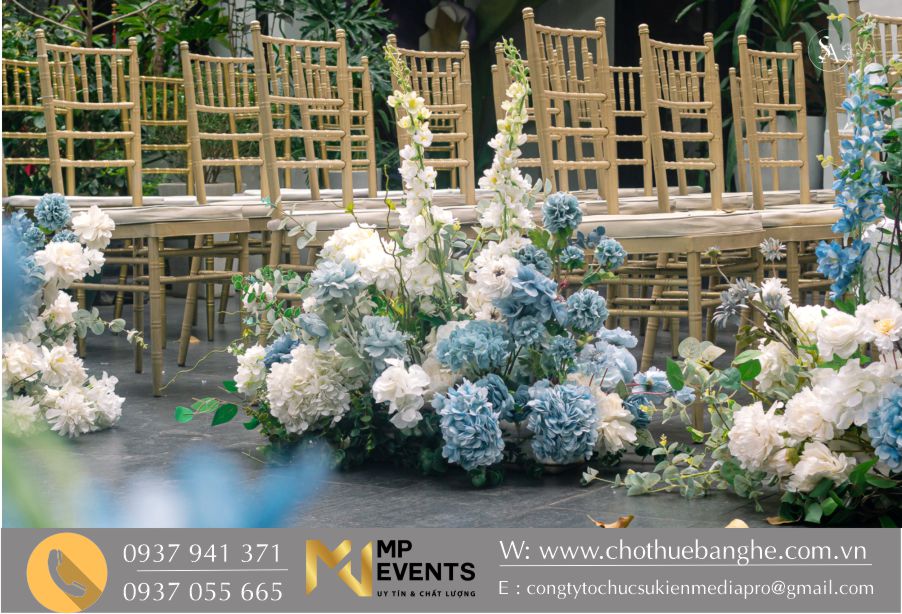 MP EVENTS - Dịch vụ cho thuê ghế tiffany rẻ nhất TPHCM