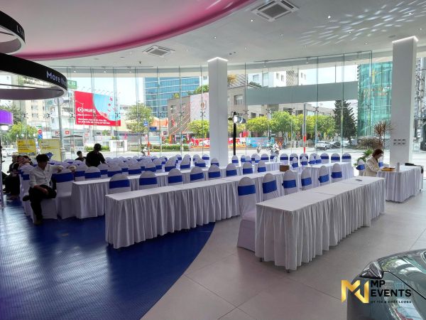 Cho thuê bàn dài sự kiện số lượng lớn tại TPHCM