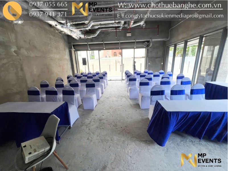 Cho thuê bàn ghế tổ chức hội nghị tại TPHCM