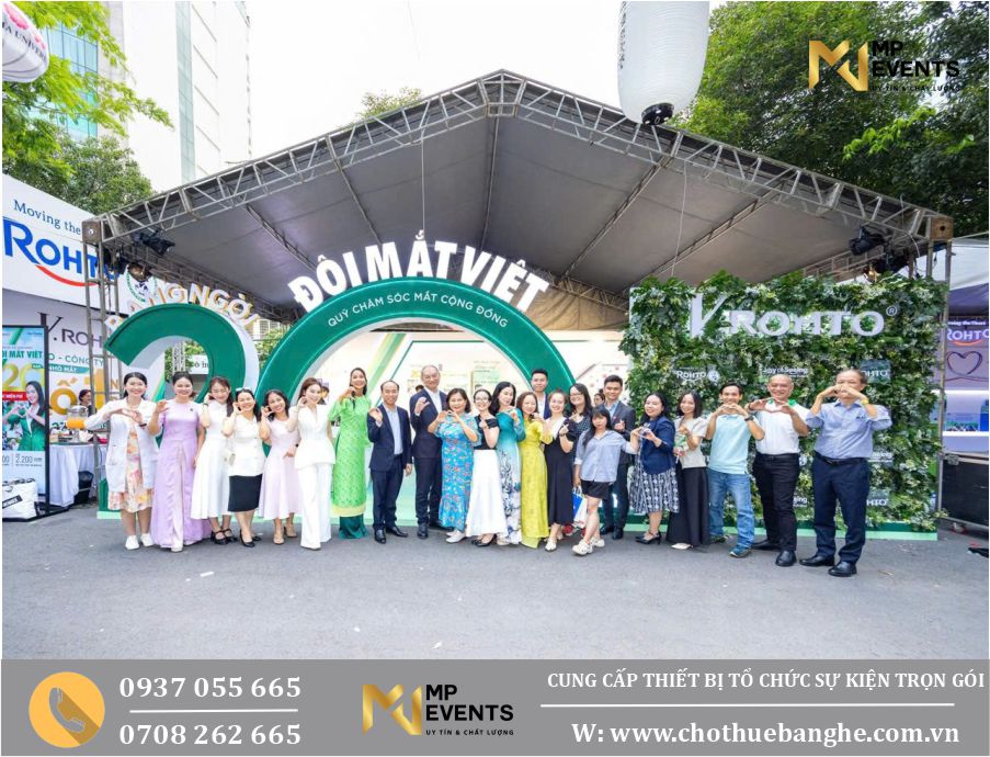 MP Events đồng hành cùng V.Rohto trong lễ kỷ niệm 20 năm chăm sóc mắt