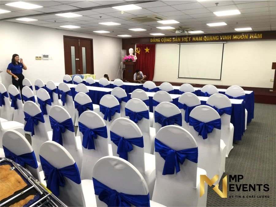 Cho thuê ghế banquet tại ngân hàng MB BANK