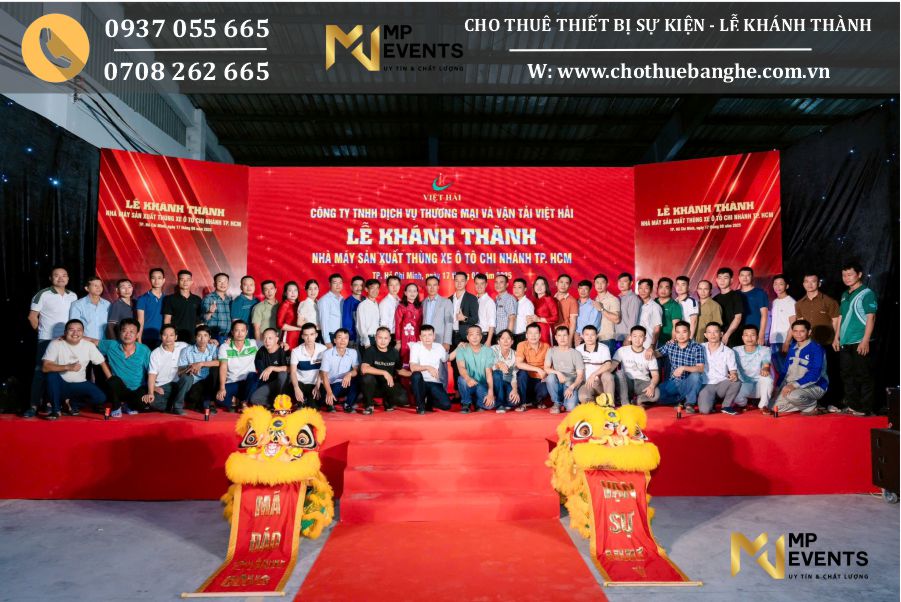 Cho thuê màn hình LED & âm thanh ánh sáng tại Củ Chi