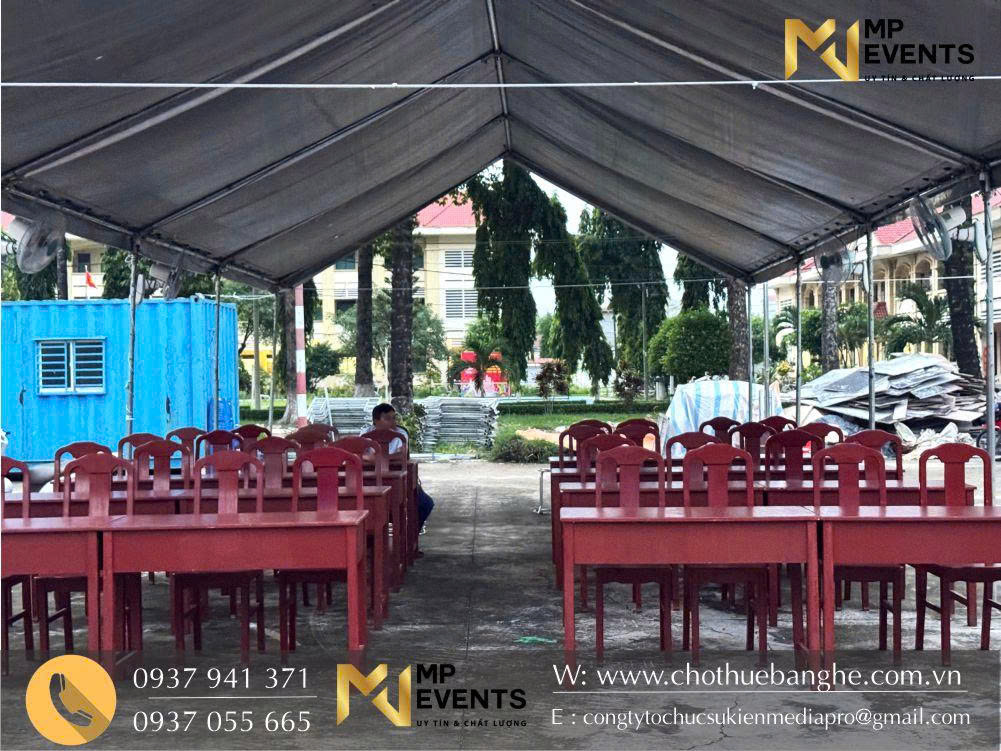 Hình ảnh khung rạp MP Events cung cấp
