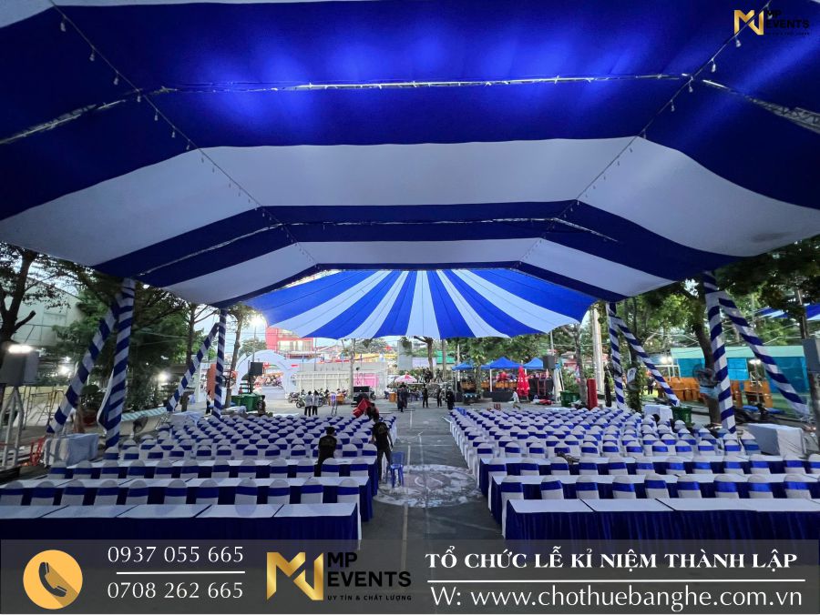 Cho thuê thiết bị tổ chức Lễ kỉ niệm trường THPT Nguyễn Hữu Cầu