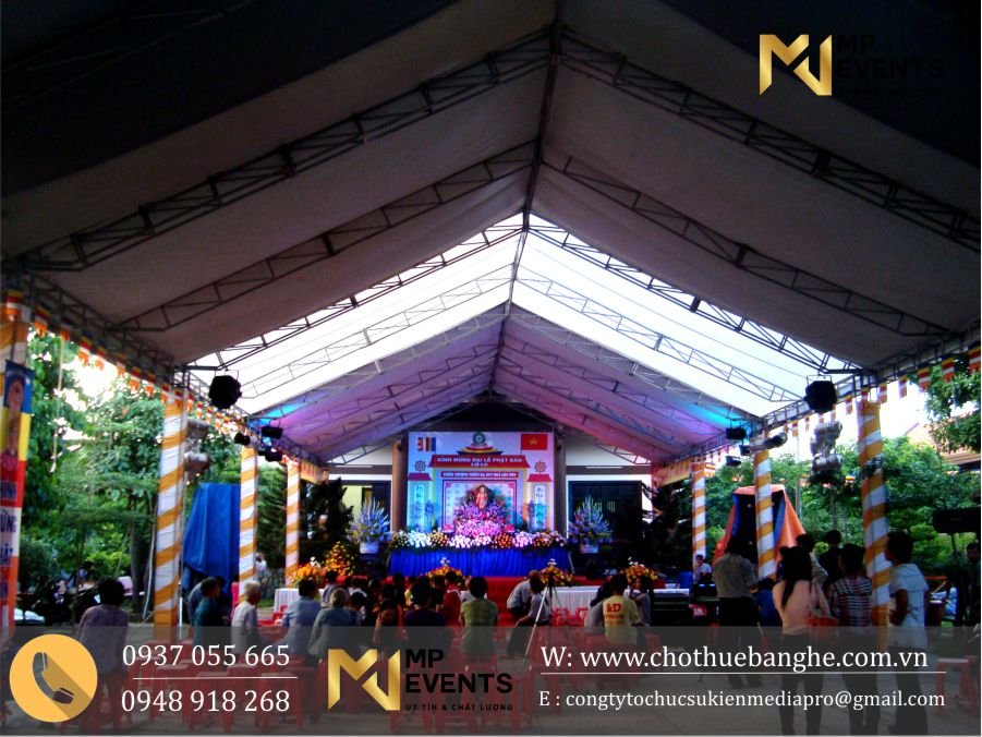 cho thuê nhà bạt sự kiện giá rẻ nhất tphcm