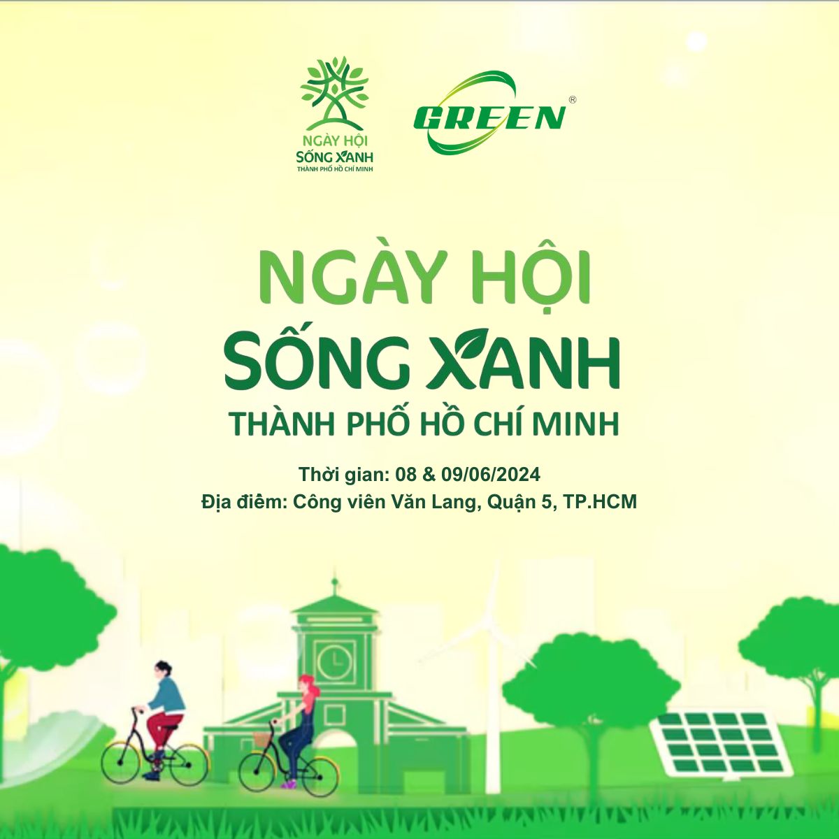 Ngày hội sống xanh 2024 - Hành trình xanh cho môi trường