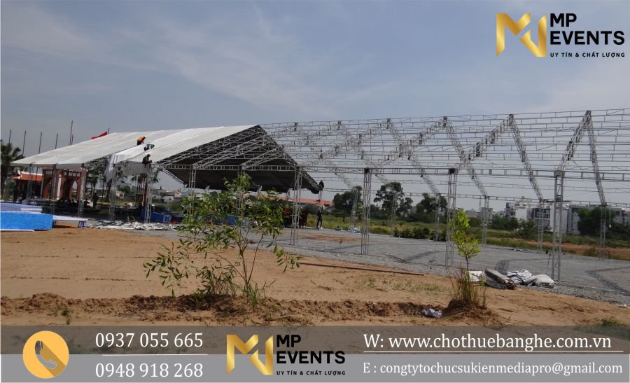 mp events thi công nhà bạt không gian sự kiện giá rẻ tại tphcm