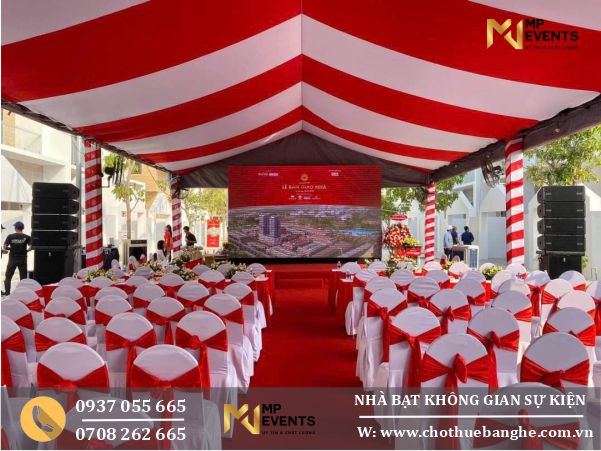 Cho thuê nhà bạt không gian tổ chức sự kiện tại TPHCM