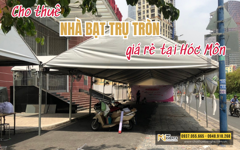 Cho thuê nhà bạt trụ tròn giá rẻ tại Hóc Môn