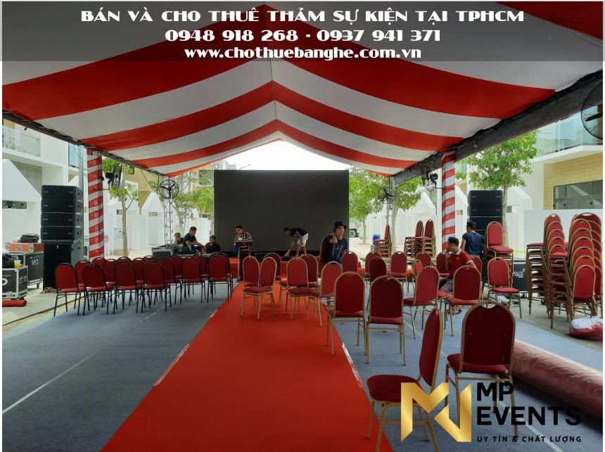 Cho thuê thảm đỏ sự kiện