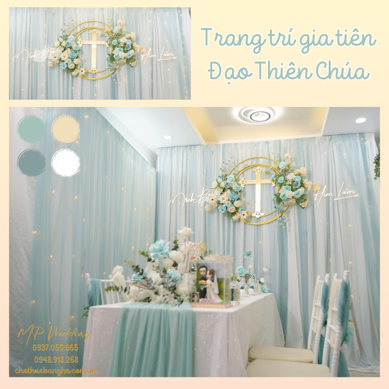 Dịch vụ trang trí gia tiên theo Công Giáo